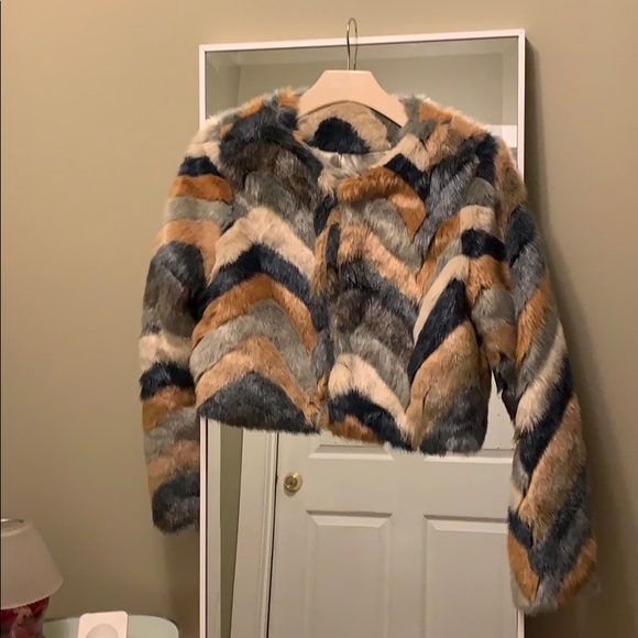 Faux Multicolored Fur - Picture 1 of 6